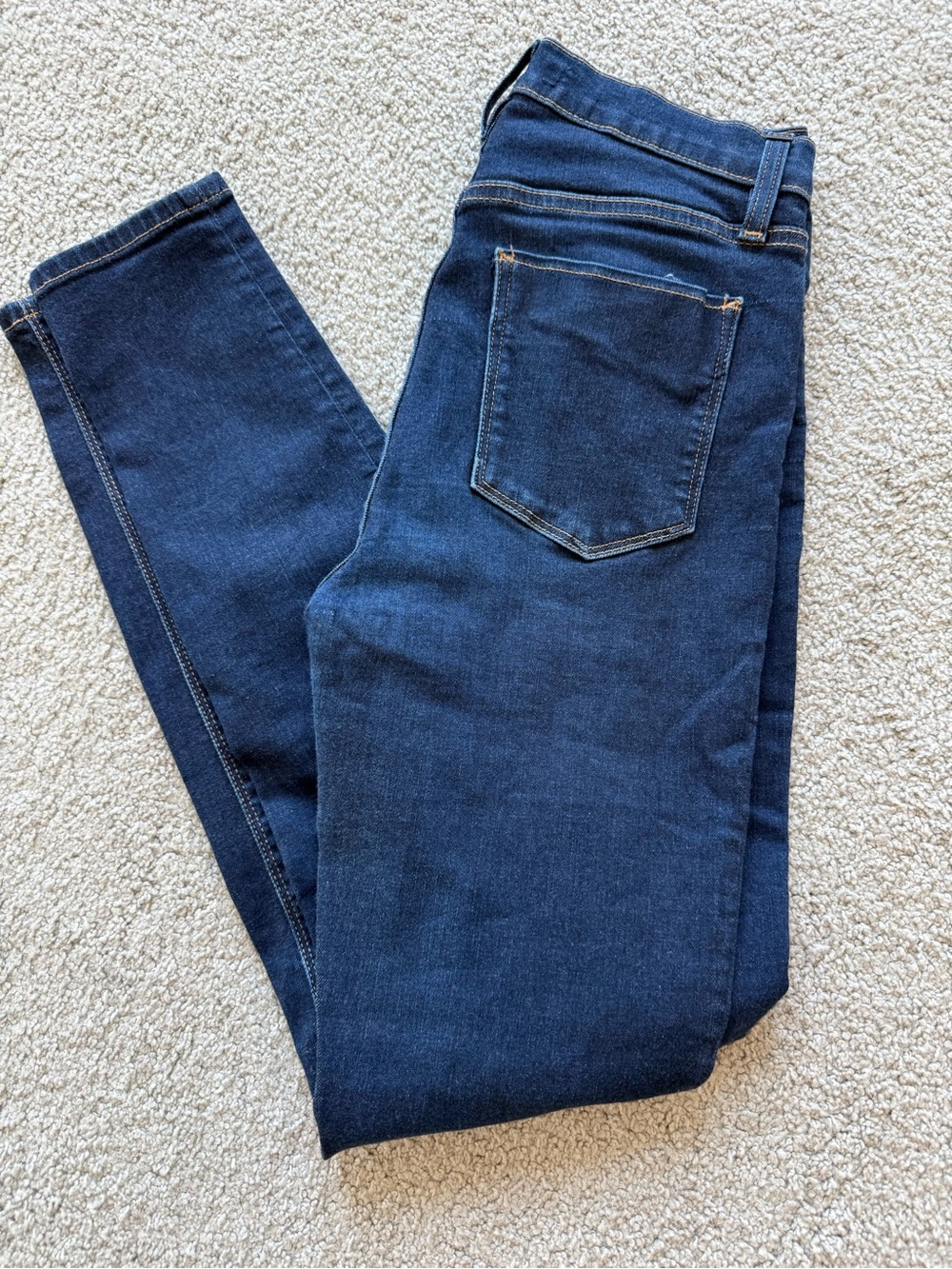 Hudson Barbara Super Skinny Jeans - Dark Blue